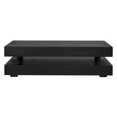 Salontafel Oakura 150 x 80 cm - Zwart - Afbeelding 4