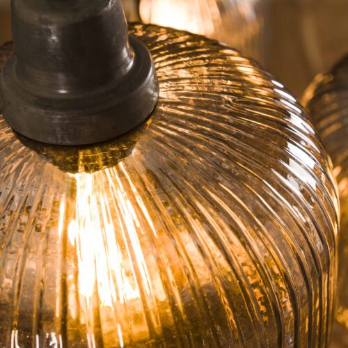 Hanglamp Stripe met 7 lampen - Smoke Glas - Afbeelding 22