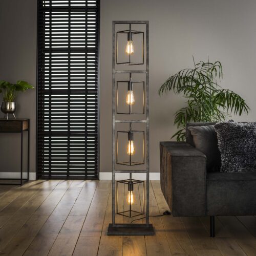 Vloerlamp Cubic Tower 160 cm - Afbeelding 11