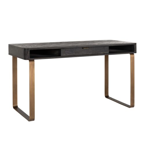 Bureau Blackbone brass - 140 cm