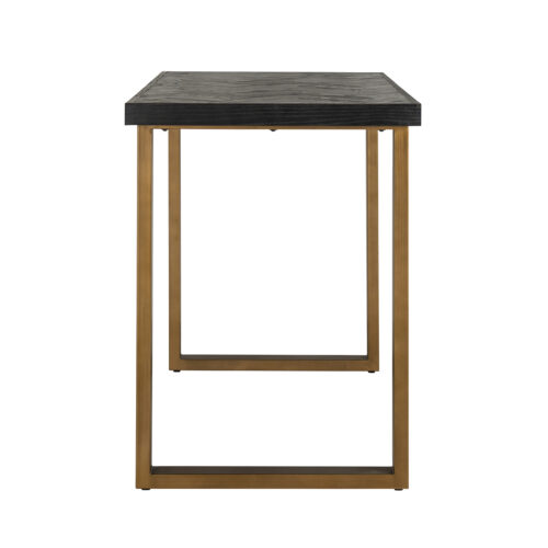 Bartafel Blackbone Eikenhout en staal - Afbeelding 2