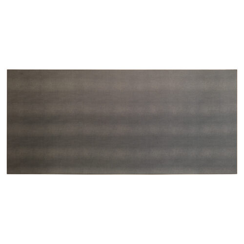 Eettafel Bloomville segrijn lederlook 200 x 100 cm - Zwart - Afbeelding 3