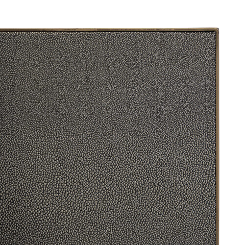 Eettafel Bloomville segrijn lederlook 200 x 100 cm - Zwart - Afbeelding 6