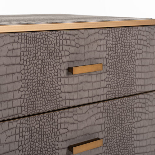 Ladenkast/Nachtkastje Classio 3-laden (Brushed Gold) - Afbeelding 7