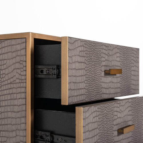 Ladenkast/Nachtkastje Classio 3-laden (Brushed Gold) - Afbeelding 8