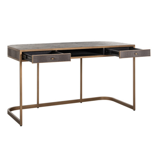 Bureau Classio Vegan Leather - 140 x 60 cm - Afbeelding 6