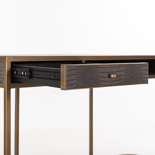 Bureau Classio Vegan Leather - 140 x 60 cm - Afbeelding 8