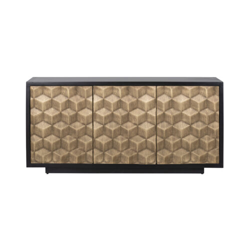 Dressoir Esher 3-deuren (Zwart) - Afbeelding 3