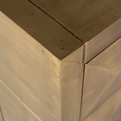 Dressoir Collada 3-deuren (Geborsteld Goud) - Afbeelding 6