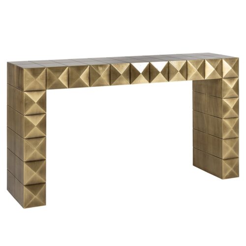 Sidetable Collada 137.5 x 36 cm - Brushed Gold