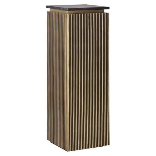 Zuil met opbergruimte Ironville Marmer en Brass 110 x 35cm