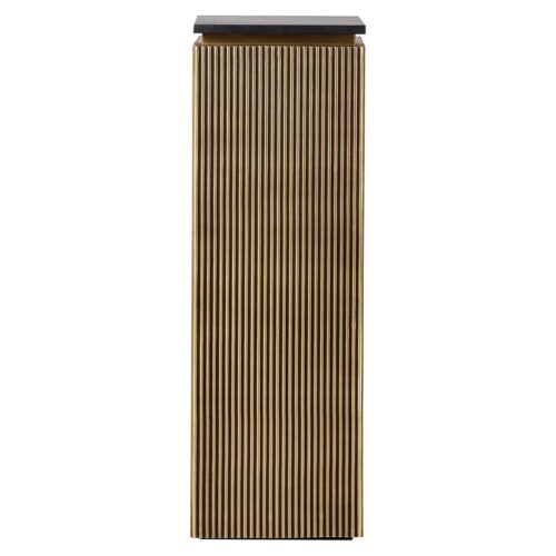 Zuil met opbergruimte Ironville Marmer en Brass 110 x 35cm - Afbeelding 2