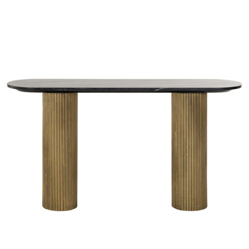 Ovale Sidetable Dayton Marmer - 130 cm - Afbeelding 3