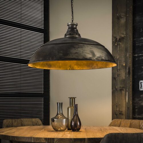 Hanglamp Industry Ø80 met 1 lamp - Metaal - Afbeelding 5
