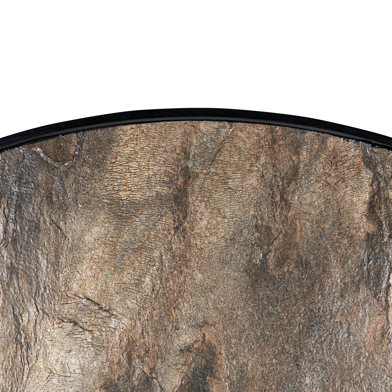 Ronde Eettafel Russel steenfineer Ø120cm - Zwart - Afbeelding 4
