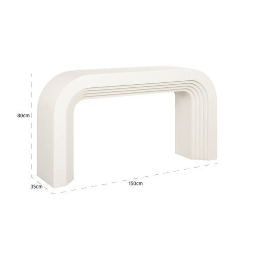 Sidetable Rainbow Wit - 150 cm - Afbeelding 4