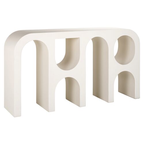 Sidetable Bloomstone 150 cm - Wit