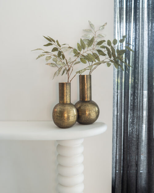 Organische Sidetable Bloomstone 170 x 40 cm - Wit - Afbeelding 6