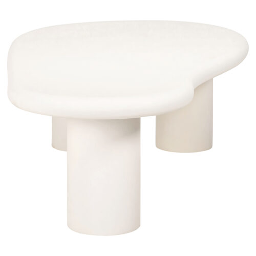 Organische Salontafel Bloomstone 160 x 80 cm -  Wit - Afbeelding 2