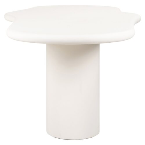 Organische Eettafel Bloomstone 260 x 120 cm - Wit - Afbeelding 2