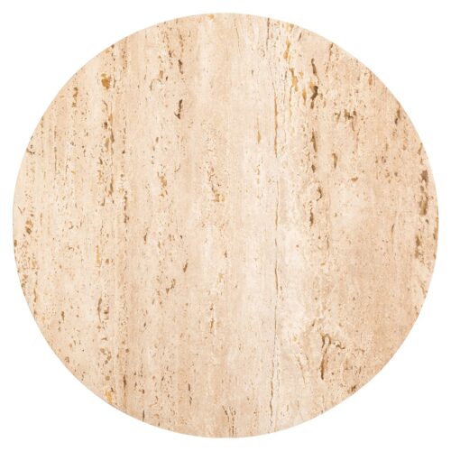 Ronde Salontafel Avalon Travertin - Set van 2 stuks - Afbeelding 2