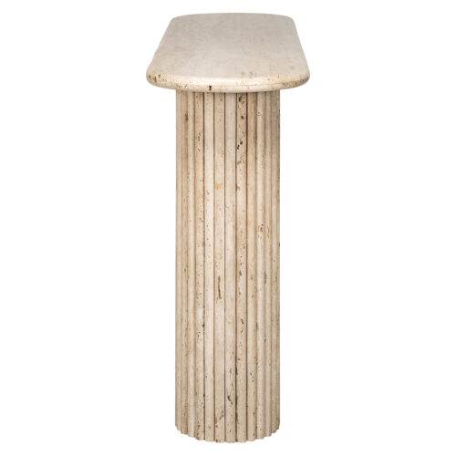 Ovale Sidetable La Cantera Travertin - 160 cm - Afbeelding 2