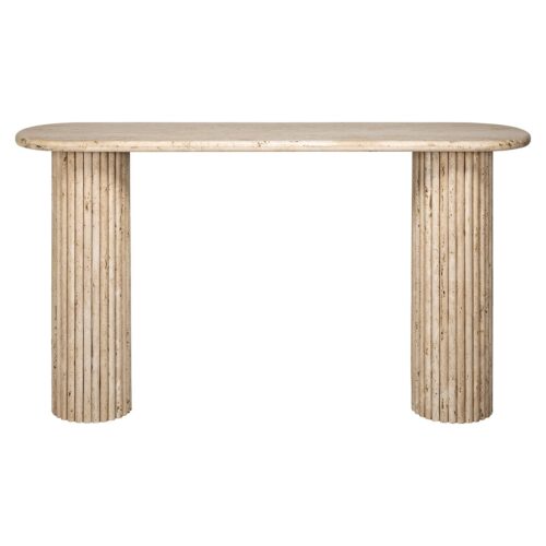 Ovale Sidetable La Cantera Travertin - 160 cm - Afbeelding 3