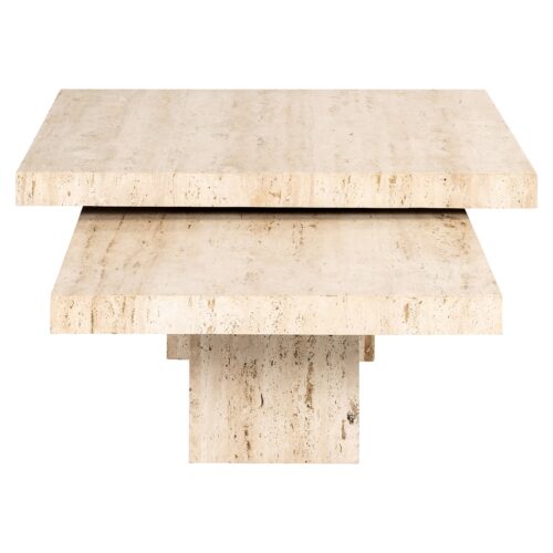 Salontafel La Cantera Travertin - Set van 2 stuks - Afbeelding 2