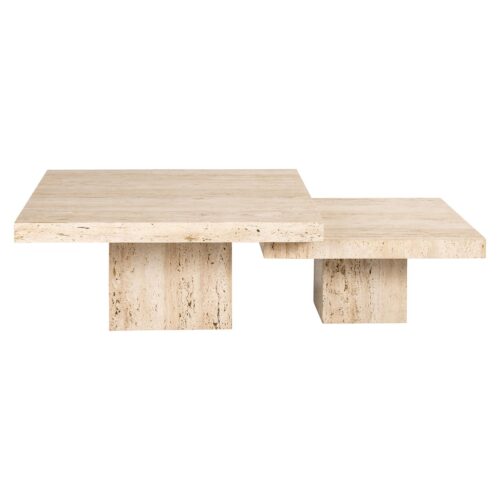 Salontafel La Cantera Travertin - Set van 2 stuks - Afbeelding 4