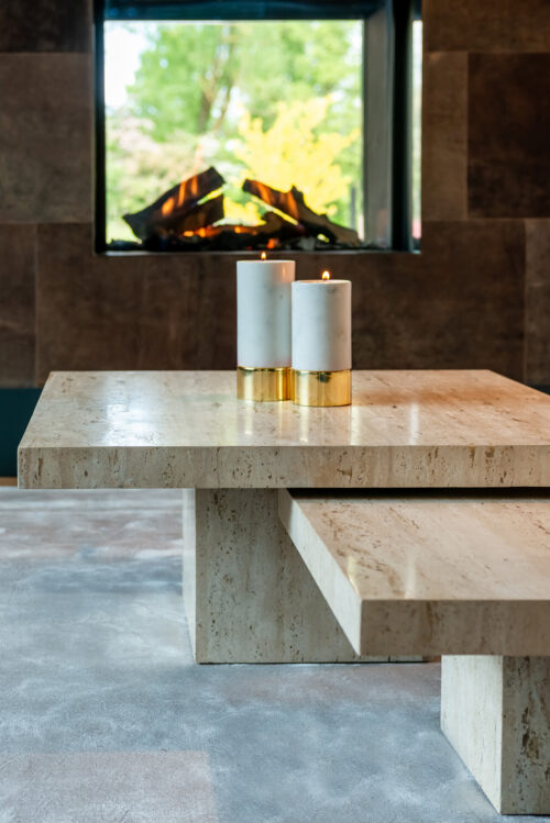 Salontafel La Cantera Travertin - Set van 2 stuks - Afbeelding 10