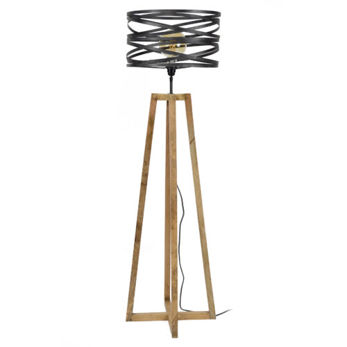 Vloerlamp Twist Houten Kruis Frame - 1 lamp - Afbeelding 19