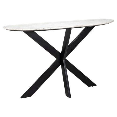 Organische Sidetable Tracadero Marmer - Wit