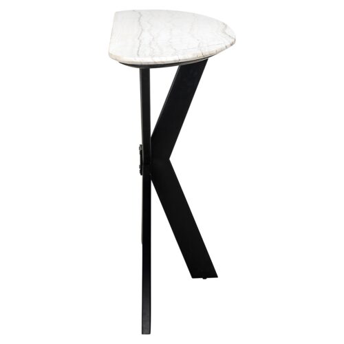 Organische Sidetable Tracadero Marmer - Wit - Afbeelding 2