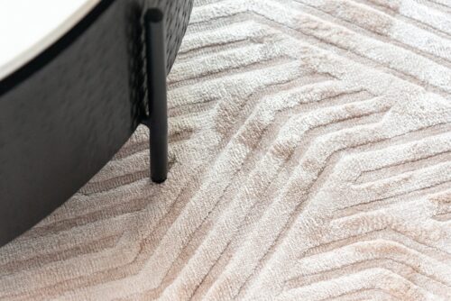 Vloerkleed Kitty kleur Roze 300x400cm - Afbeelding 3