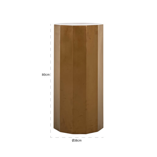Zuil Kilpin 80cm kleur Brushed Gold - Afbeelding 3