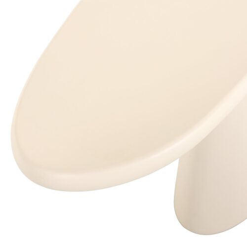 Organische sidetable Clayton 129 cm - Beige - Afbeelding 6