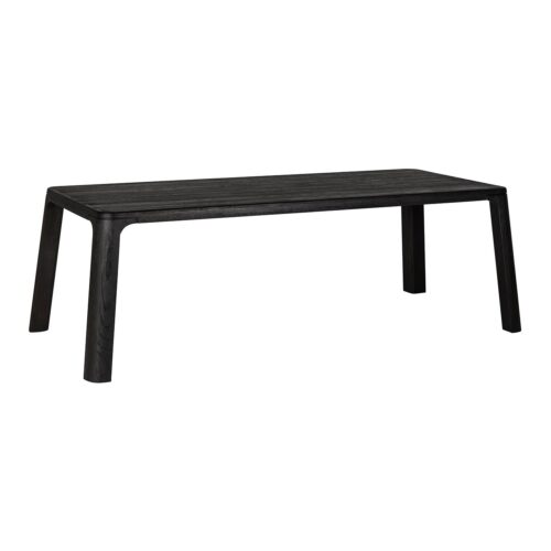 Eettafel Baccarat 230 x 100 cm - zwart