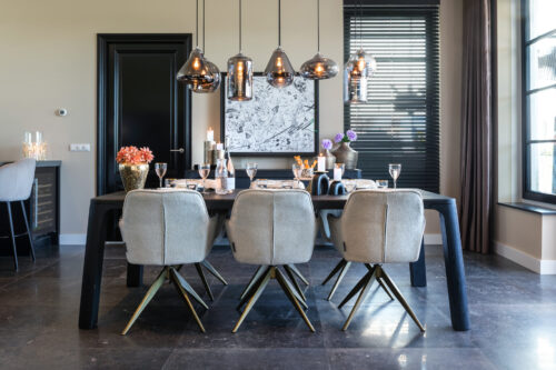 Eettafel Baccarat 230 x 100 cm - zwart - Afbeelding 20