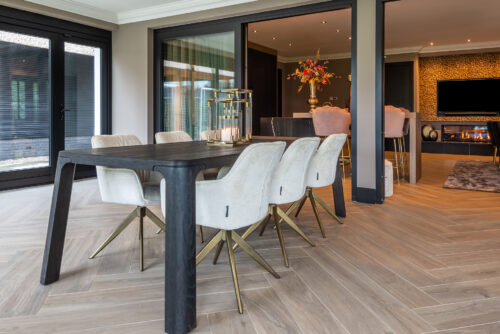 Eettafel Baccarat 230 x 100 cm - zwart - Afbeelding 13