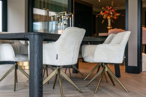 Eettafel Baccarat 230 x 100 cm - zwart - Afbeelding 16
