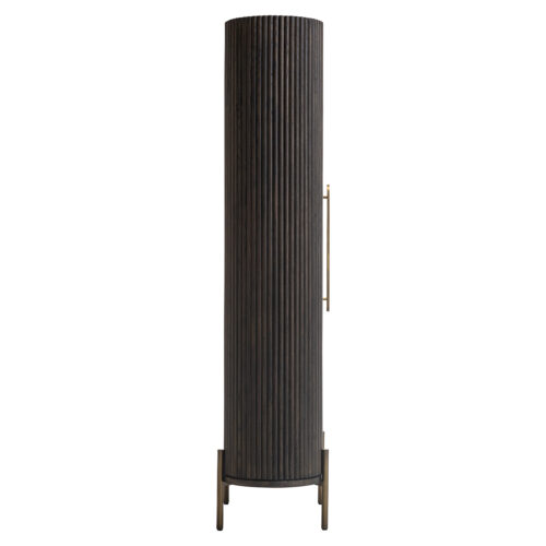 Opbergkast Luxor Eiken 190 x 90cm kleur donkerbruin - Afbeelding 2