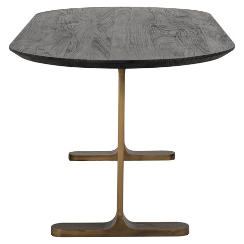 Ovale Eettafel Revelin 200 x 90 cm - Mangohout - Afbeelding 3