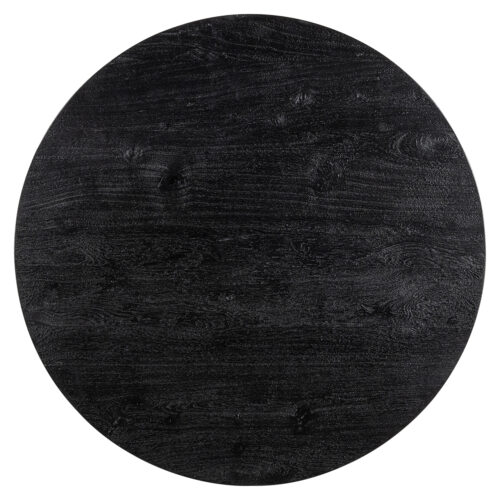 Ronde Bistrotafel Revelin Ø80 cm - Mangohout - Afbeelding 3