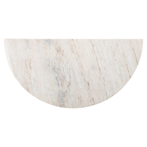 Sidetable Mayfield Marmer en Mangohout - 90 cm - Afbeelding 4
