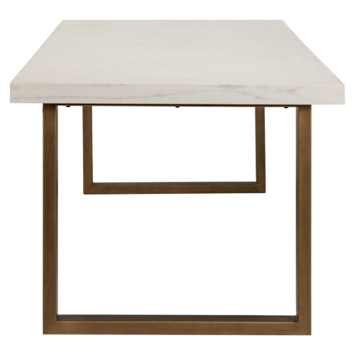 Eettafel Whitebone Visgraat 235 x 100 cm - Verona Grey - Afbeelding 2