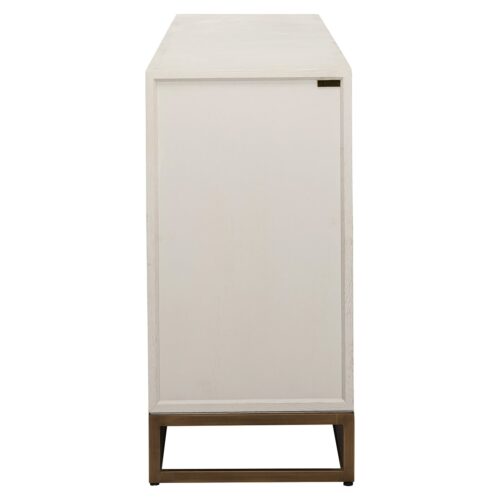 Dressoir Witbone brass 4-deuren (Verona Grijs) - Afbeelding 2