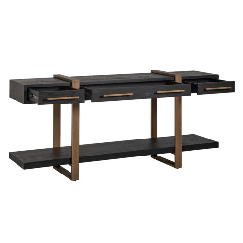 Dressoir Cambon 3-laden (Donker coffee) - Afbeelding 5