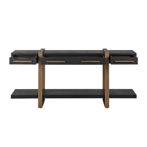 Dressoir Cambon 3-laden (Donker coffee) - Afbeelding 6