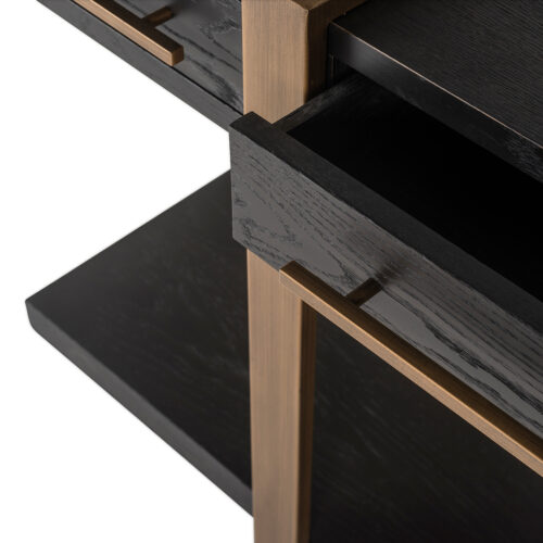 Dressoir Cambon 3-laden (Donker coffee) - Afbeelding 7