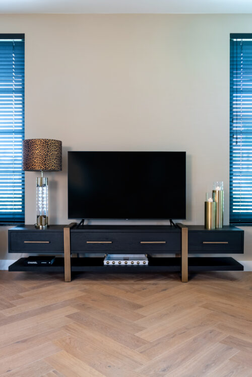TV-dressoir Cambon 3-laden (Dark coffee) - Afbeelding 10